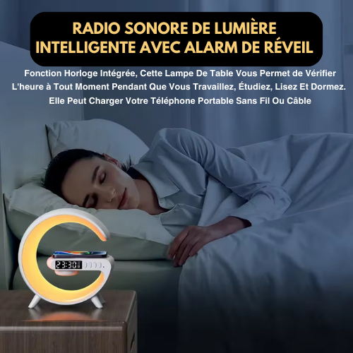 Radio Haut Parleur Intelligente à Chargement Sans Fil