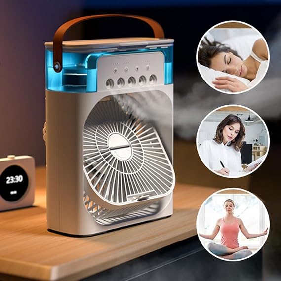 Mini Ventilateur Portable, Climatiseur, Et Diffuseur De Parfume etc..
