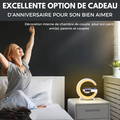 Radio Haut Parleur Intelligente à Chargement Sans Fil