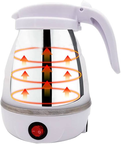 Cafetière En Bouilloire Électrique Pliable 800ml