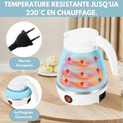 Cafetière En Bouilloire Électrique Pliable 800ml