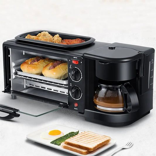 Four électrique Machine à Petit-Déjeuner Et Cafetière